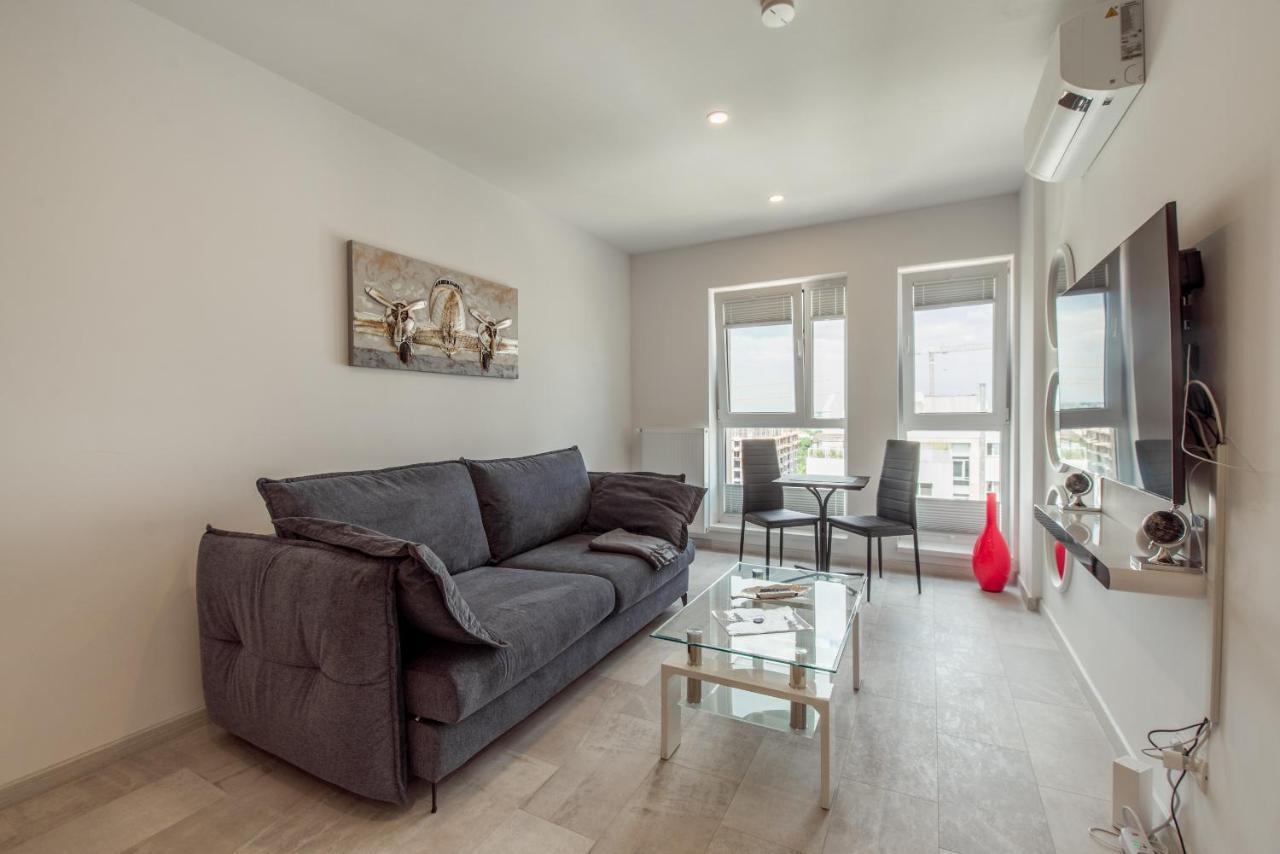 Fancy Penthouse Studio With Lakeview W10 Bucharest Luaran gambar